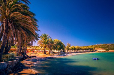 Agia Irini beach, Paros Island, Yunanistan