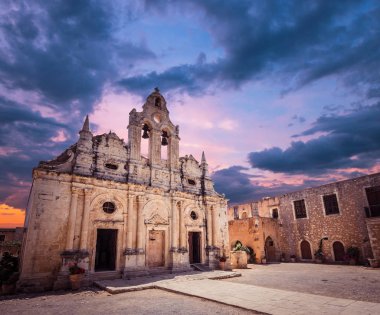 Arkadi manastır adasında Crete, Yunanistan
