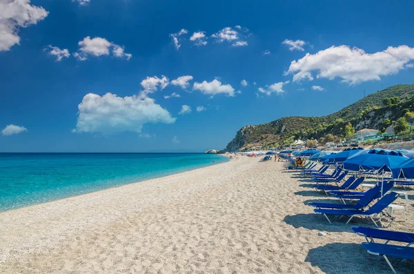 Kathisma Beach, Isola di Lefkada, Grecia . — Foto Stock