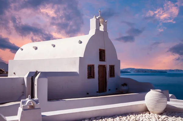 Oia dorf, santorini kykladeninseln, griechenland — Stockfoto