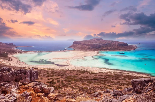 Balos beach, Greece island. — Stock Photo, Image