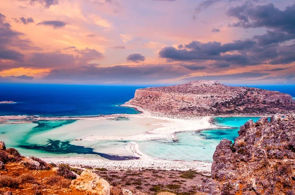 Balos beach, Yunanistan Adası.