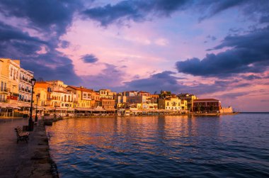 Hanya, Girit Adası, Yunanistan - 26 Haziran 2016: 