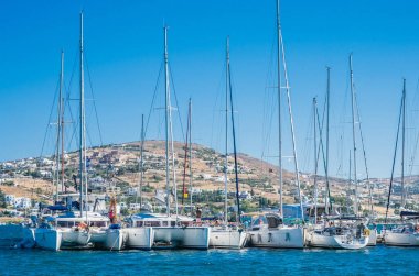 Paros, Yunanistan - 29 Haziran 2017: 