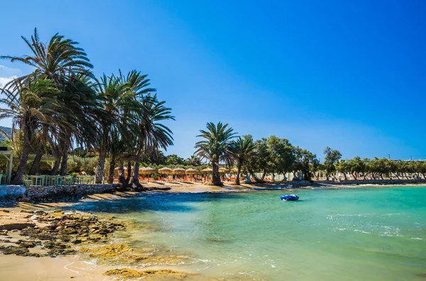 Playa de Agia Irini, isla de Paros, Grecia — Foto de Stock