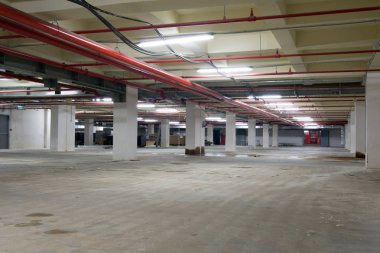 Park alanı, beton İçişleri