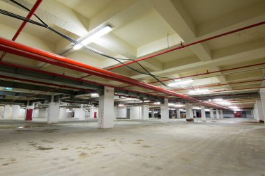 Park alanı, beton İçişleri