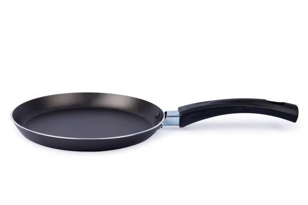Cast frying pan isolated Stock Photo