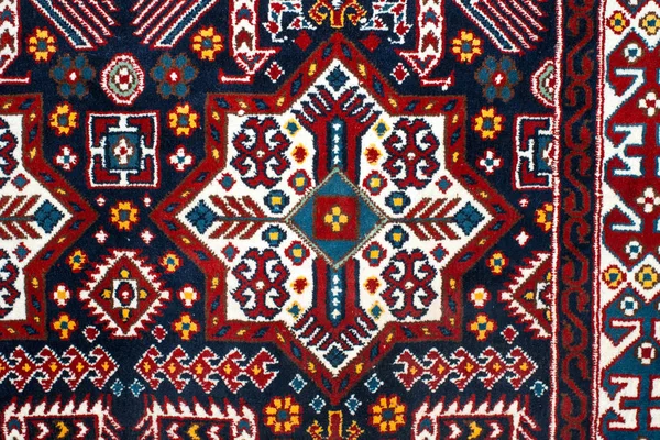 Delen av turkiska-Azerbajdzjan matta — Stockfoto