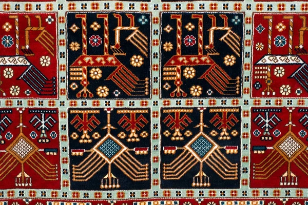 The part of turkish-azerbaijan  carpet — Stock Photo, Image