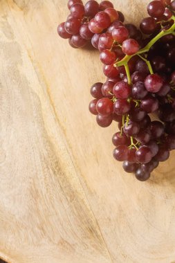 Kara üzüm taze demet. Sonbahar meyve. Fransız ve İtalyan cul