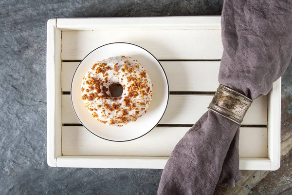Çörek. Amerikan tatlı. lokanta. Top vie