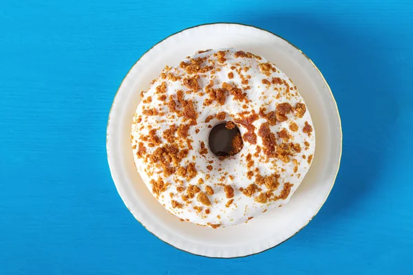 Çörek. Amerikan tatlı. lokanta. Üstten Görünüm