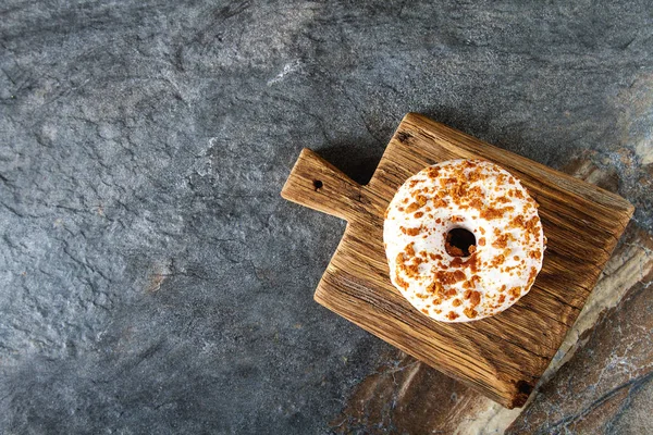 Çörek. Amerikan tatlı. lokanta. Üstten Görünüm