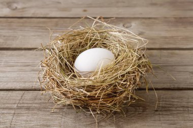 Paskalya Paskalya yumurtaları ile arka plan. kopya alanı.