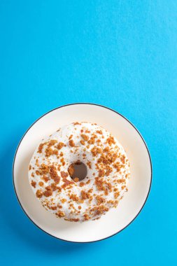 Çörek. Amerikan tatlı. lokanta. Üstten Görünüm