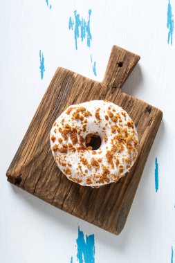 Çörek. Amerikan tatlı. lokanta. Üstten Görünüm