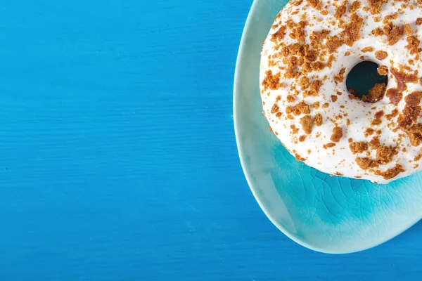 Çörek. Amerikan tatlı. lokanta. Üstten Görünüm