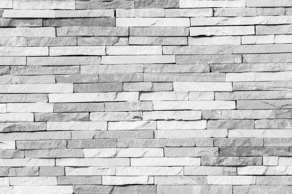 Czarno-białe cegły ściany kolor szary wzór de nowoczesny styl — Zdjęcie stockowe