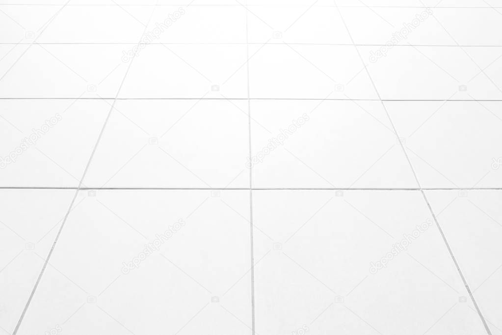 White Tiles marble floor background