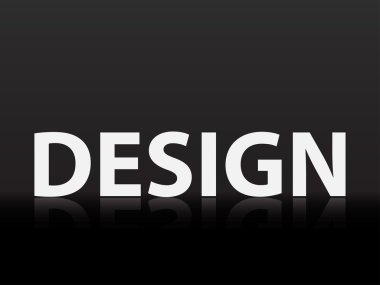 Metin tasarım karanlıkta