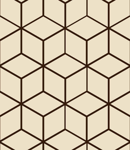 Бесшовный рисунок из шестиугольников
