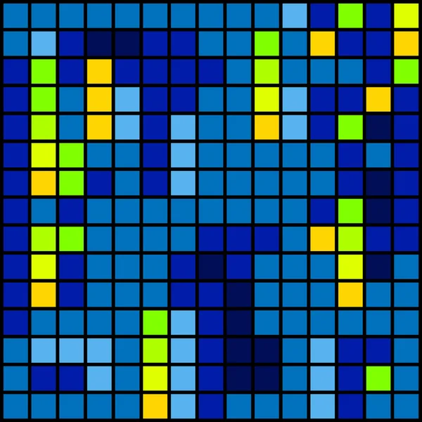 Modèle fabriqué à partir de carrés de couleur — Photo gratuite