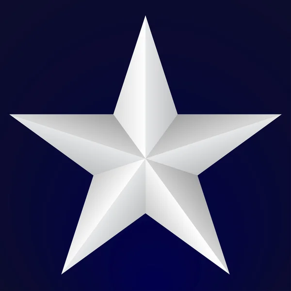 Klasszikus csillag ikon — Stock Vector