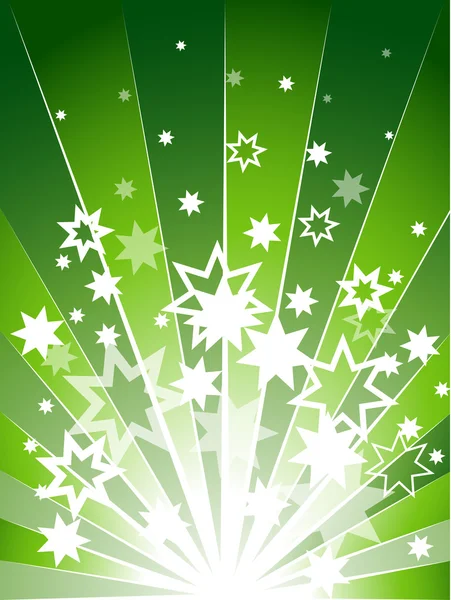 Background with many stars — Stock Vector