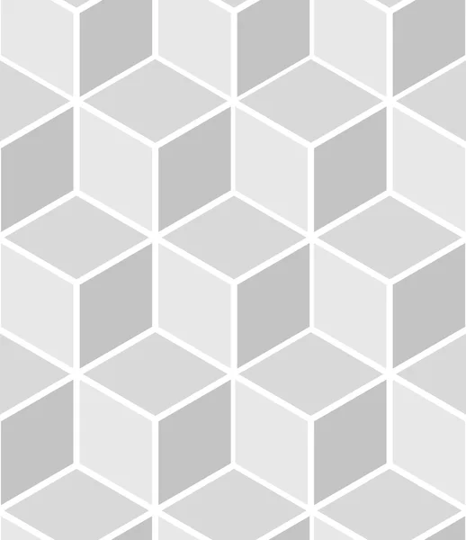 Abstracte geometrische patroon in grijs — Stockvector