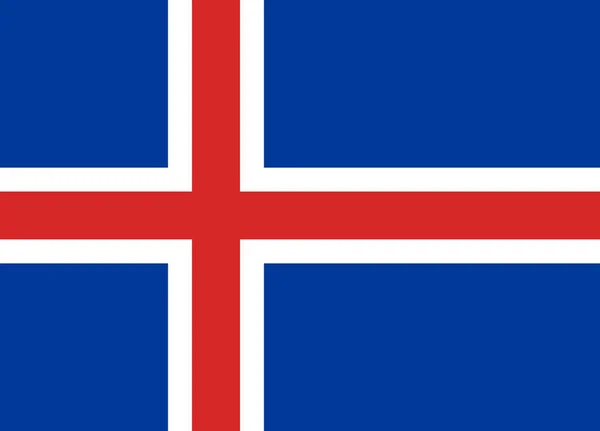 İzlanda'daki resmi bayrak