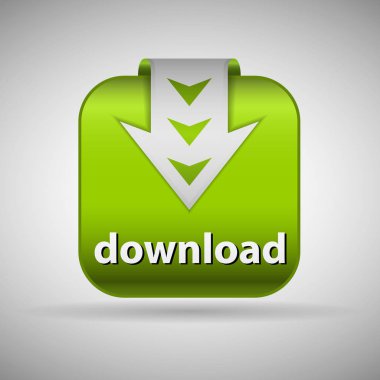 Yeşil düğme ile kelime download