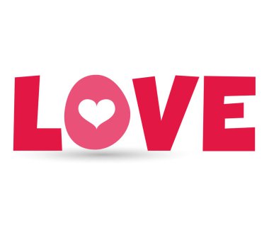 Metin aşk O harfi kalp ile