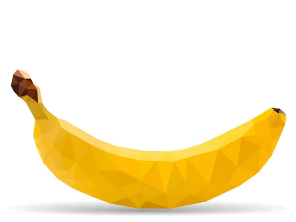 Banan z trójkątów — Wektor stockowy