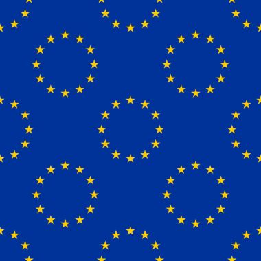 European flag pattern clipart