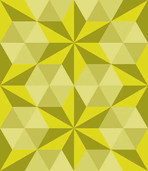 Sterren en polygonen naadloze achtergrond — Stockvector