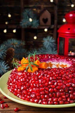 Salata Lal holiday tablo Bileziğinde