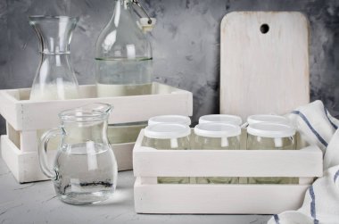 Kavanozlar ve şişeler kutuları