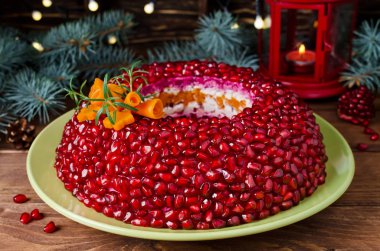 Salata Lal holiday tablo Bileziğinde