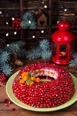 Salata Lal holiday tablo Bileziğinde