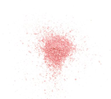 Beyaz arka plan üzerinde allık