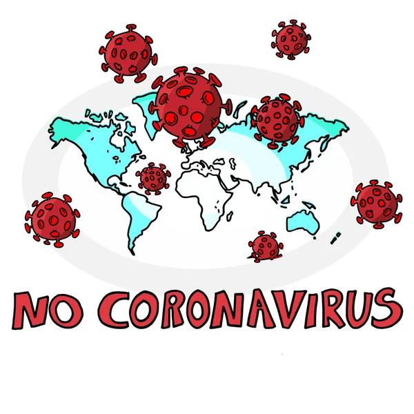 China battles Coronavirus outbreak. Coronavirus 2019-nC0V Outbreak, Travel Alert concept. The virus attacks the respiratory tract, pandemic medical health risk — 스톡 벡터