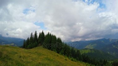 Yaz dağlar manzara.