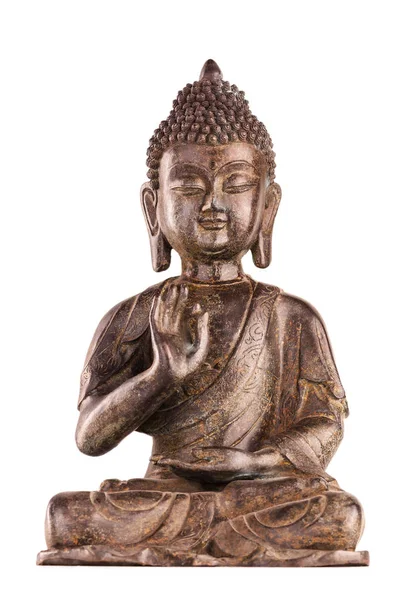 Figura lui Buddha Shakyamuni in vitarka mudra . — Fotografie, imagine de stoc