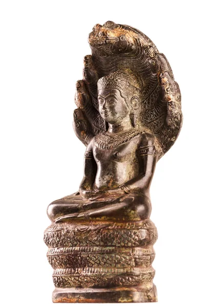 Buddha sub protecția regelui de nag . — Fotografie, imagine de stoc