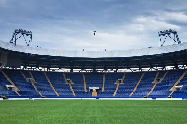Estádio antes do jogo de futebol . — Fotografia de Stock