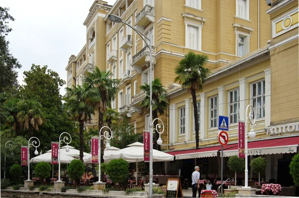 Opatija, Croacia, Grand Hotel Palace . — Foto de Stock