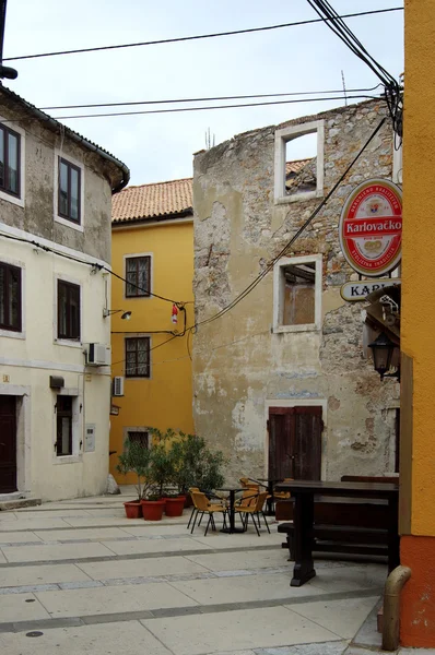 Senj, Croácia. Cidade velha . — Fotografia de Stock