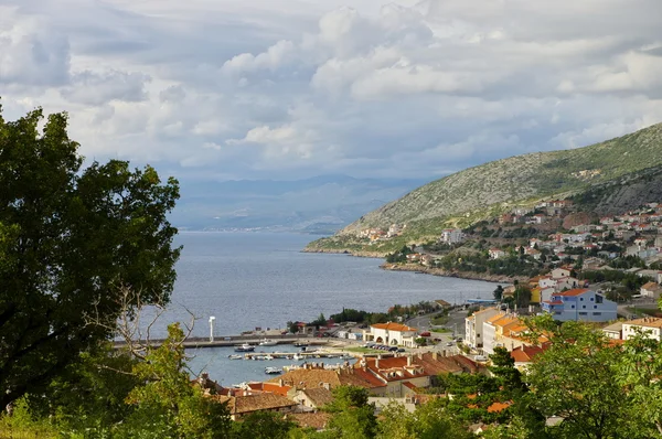 Senj, Croácia. Panorâmica . — Fotografia de Stock