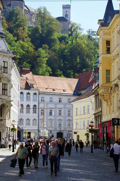 Ljubljana, the capital of Slovenia — Stock Photo, Image